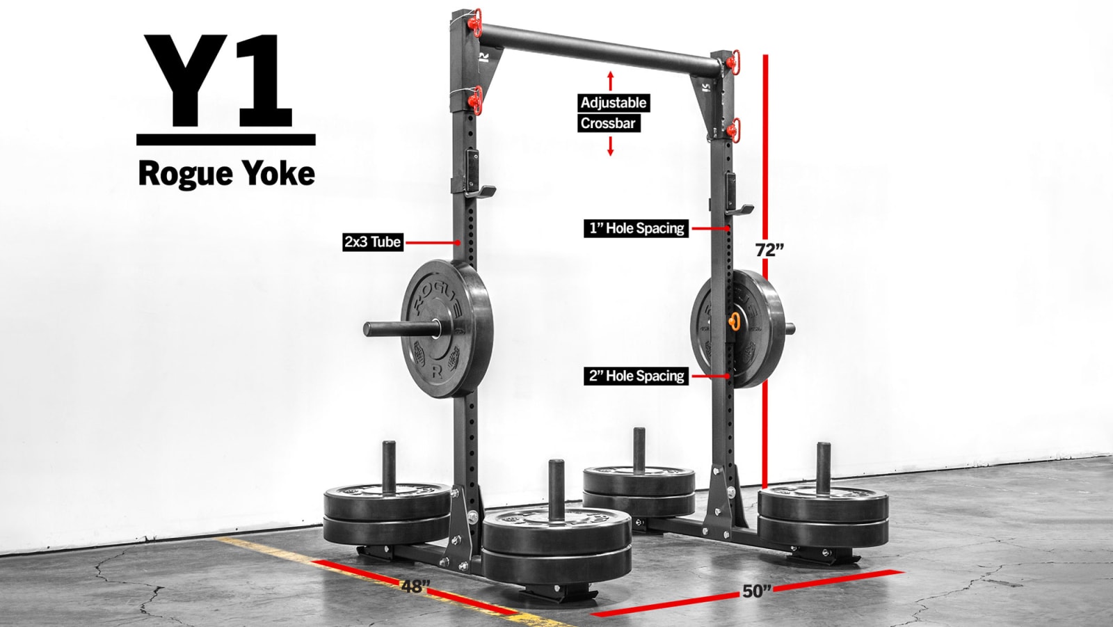 Yoke power best sale rack